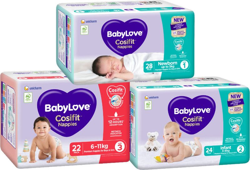 Free Nappy Sample from Baby Love