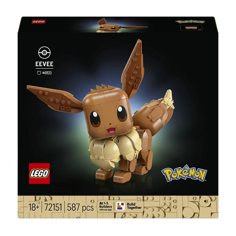 LEGO Pokemon Eevee 72151 - Assorted - One Size