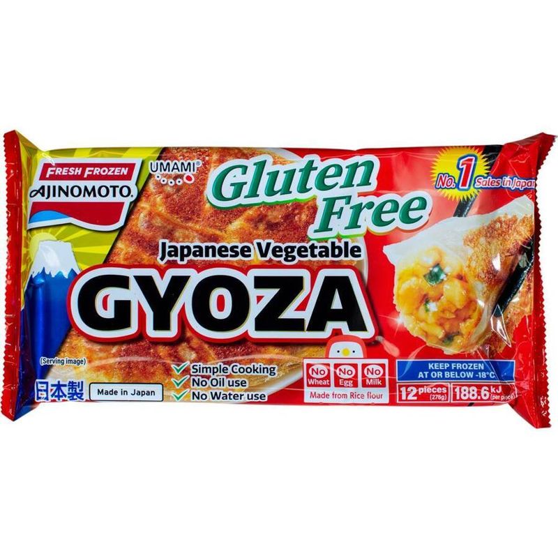 Ajinomoto Gluten Free Vegetable Gyoza 276g