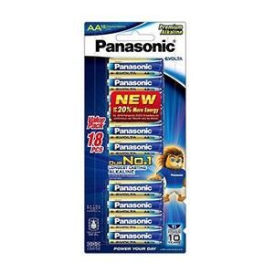 Panasonic Evolta AA Batteries 18-Pack (S&S)