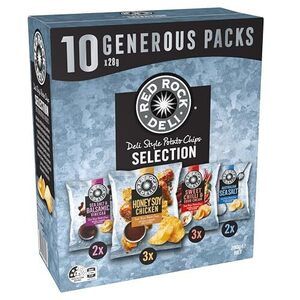 Red Rock Deli Potato Chips Lunchbox - for 2 Packs