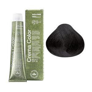 Solfine Crema Color Permanent Hair Dye 1N Black
