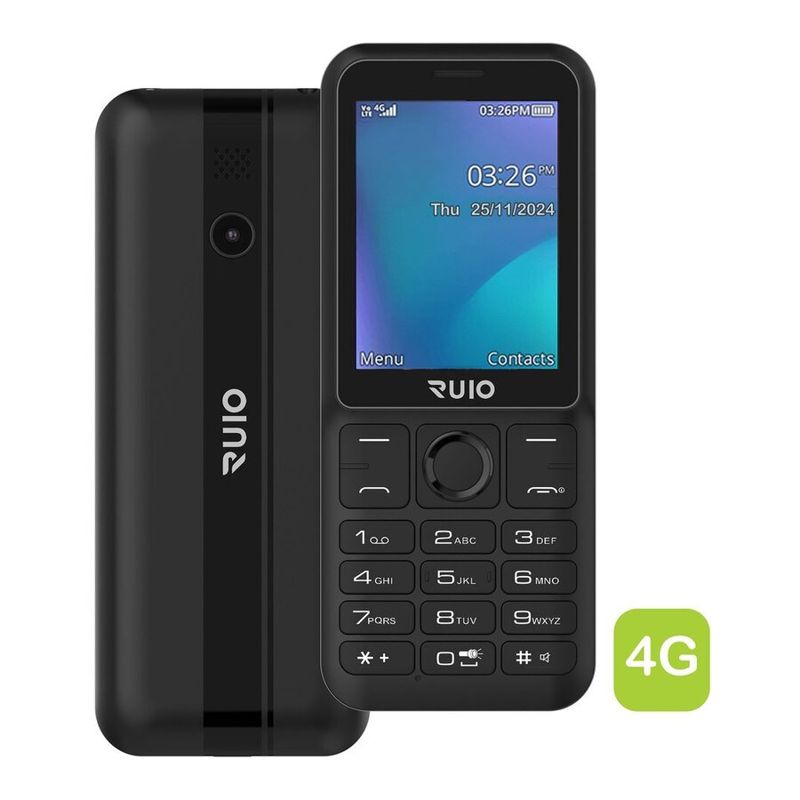 RUIO F286 4G Feature Phone + Trend Micro Security Bundle