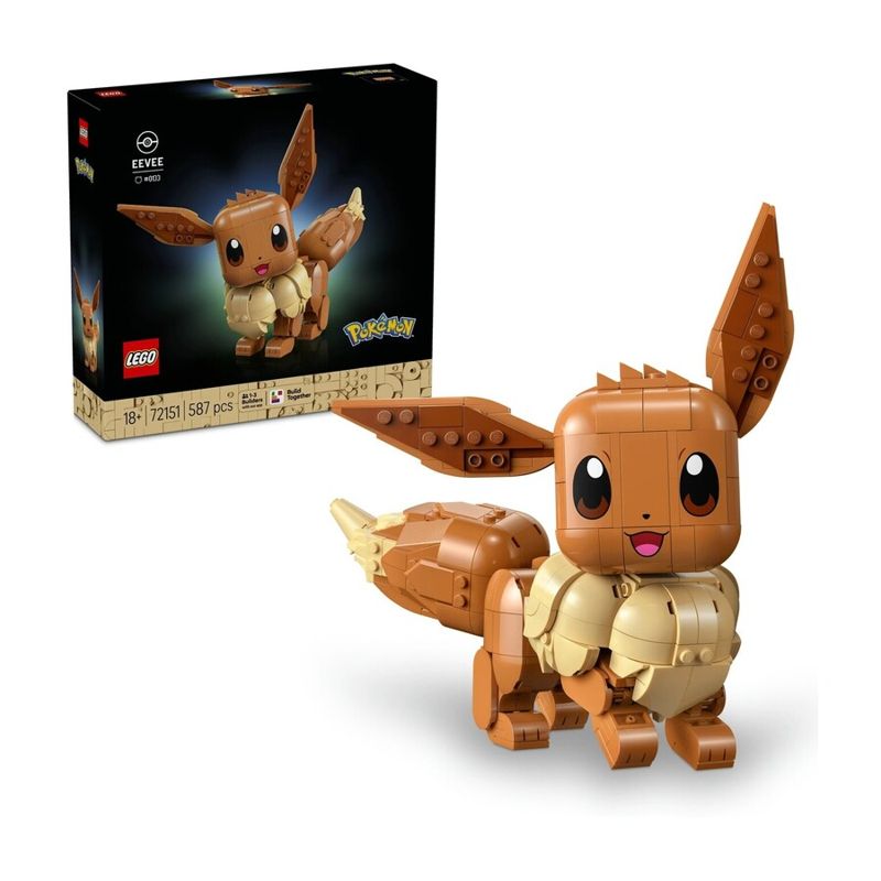 LEGO Pokemon Eevee 72151 Delivered (OnePass Required)