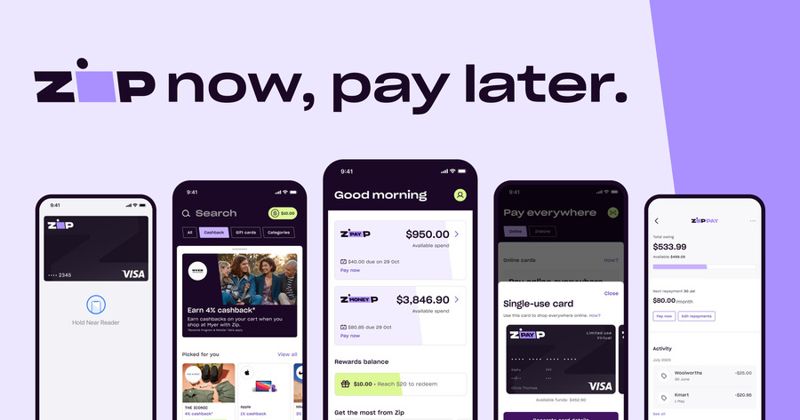 Zip Pay: $10 Cashback + Spend
