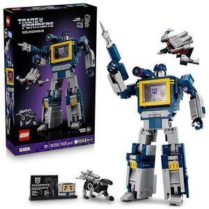 LEGO Icons Transformers Soundwave 10358