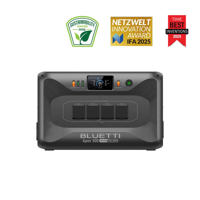 BLUETTI Apex 300 Power Station 3,840W, 2,764.8Wh