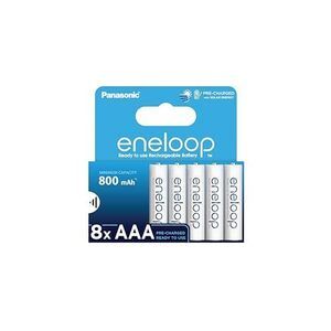8 x Panasonic eneloop AAA 800mAh Rechargeable Batteries