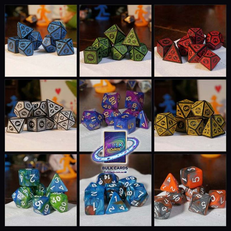 7pc D&D Dice Set – Clearance