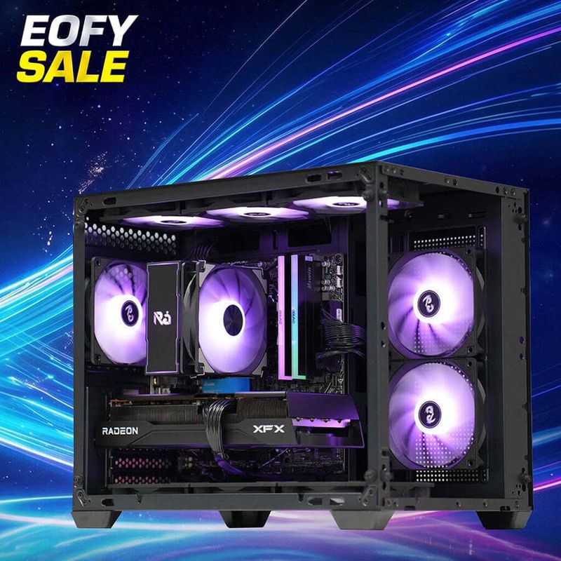 Gaming PC AMD 7800X3D RX 9070 XT 32GB 1TB