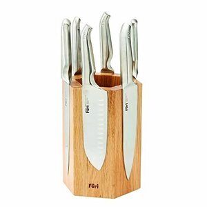 Furi Pro Magnetic Hexagonal Knife Block 7 Piece