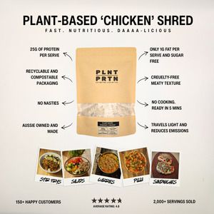 Plant-Based 'Chicken' Shred 110g – Free