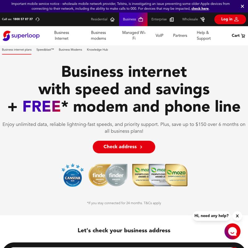 nbn Business FTTP /m (500/200)