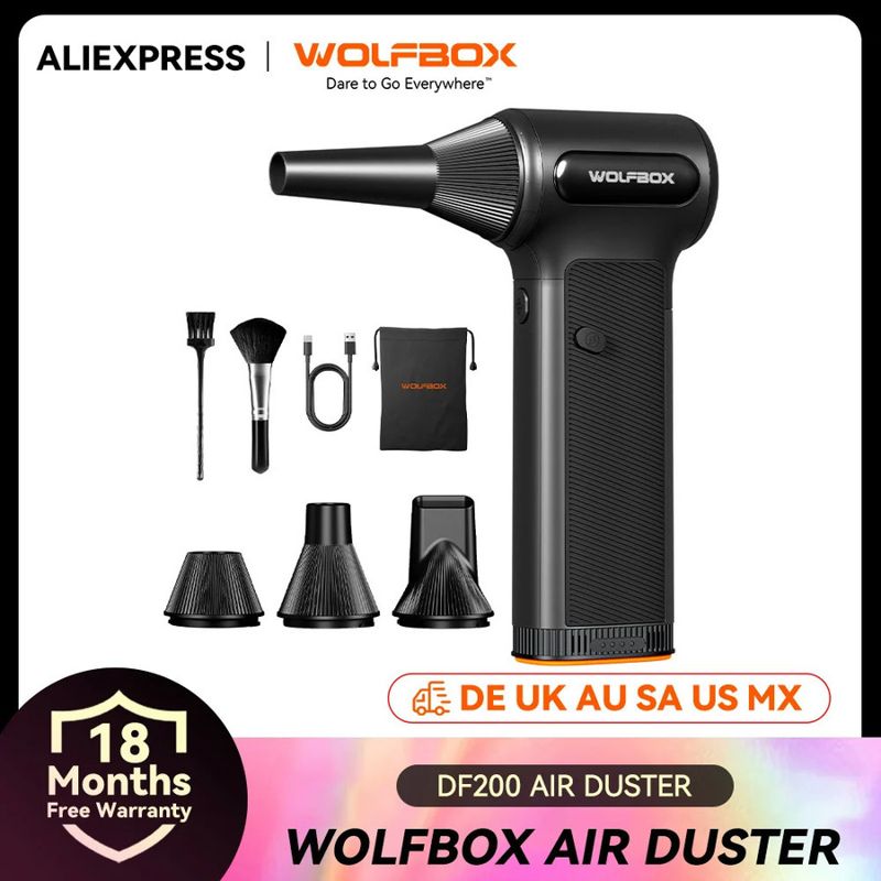 Wolfbox Electric Air Duster DF200/MF200 + 20% Cashback