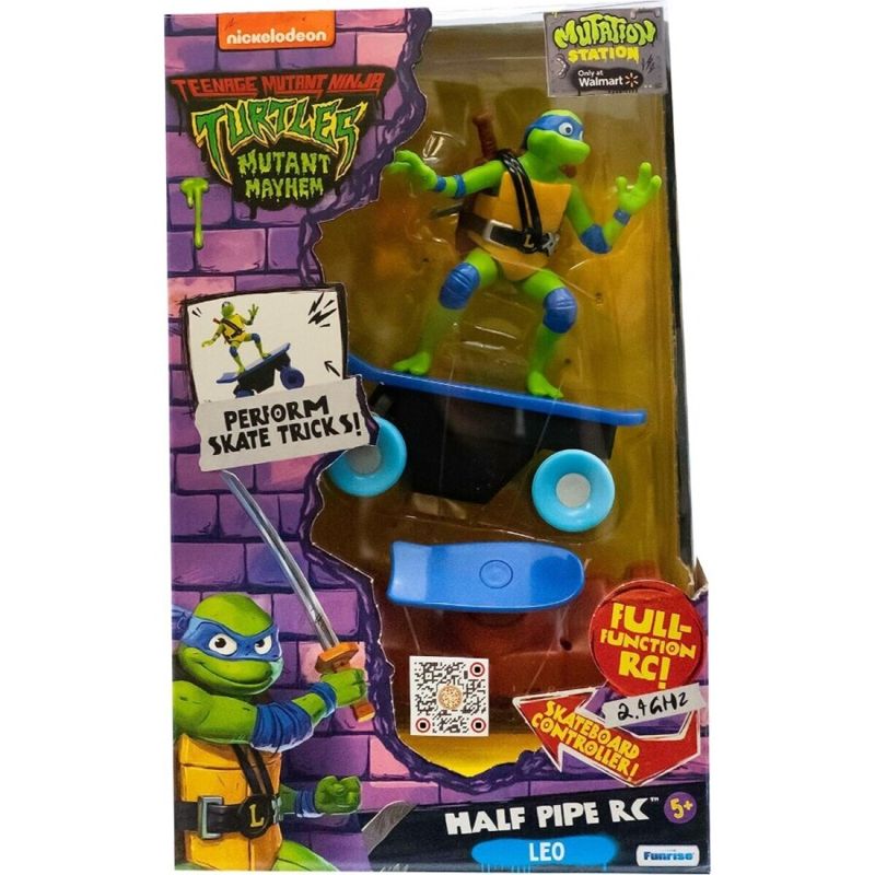 TMNT Radio Control Half Pipe Action