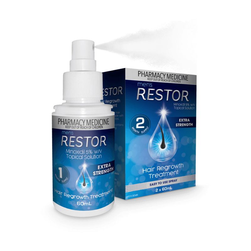 Minoxidil 5% Extra Strength 4-Month Supply