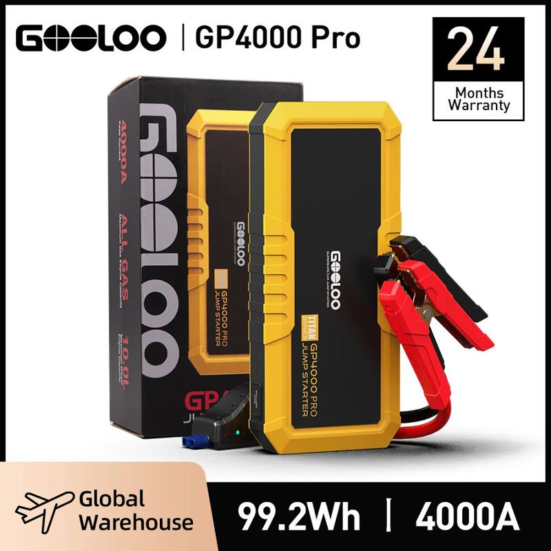 GOOLOO GP4000 Pro 4000A Jump Starter