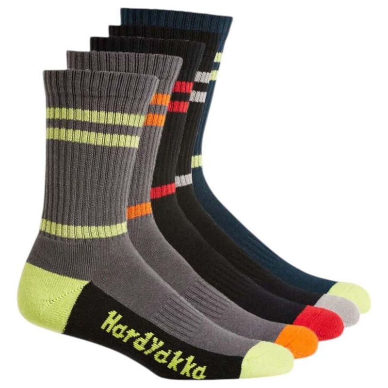 Hard Yakka Men's Crew Work Socks 10 Pairs