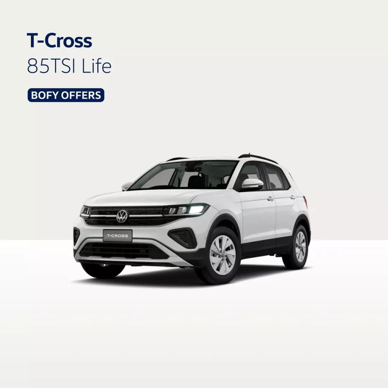 Volkswagen T-Cross 85TSI Life Drive-Away