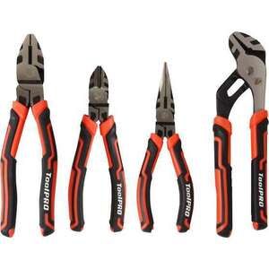 ToolPRO 4 Piece Plier Set Free Click & Collect