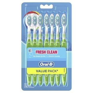 Oral-B Fresh Clean Manual Toothbrush 7-Pack ( Sub & Save)