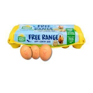 Sunny Queen Free Range Extra Large Eggs 12 Pack