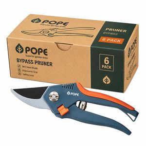 (6 Pack) Pope Bypass Pruner All Purpose Hardened Steel Blade 1010930