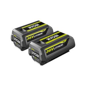 Ryobi 36V 4Ah Battery Twin Pack