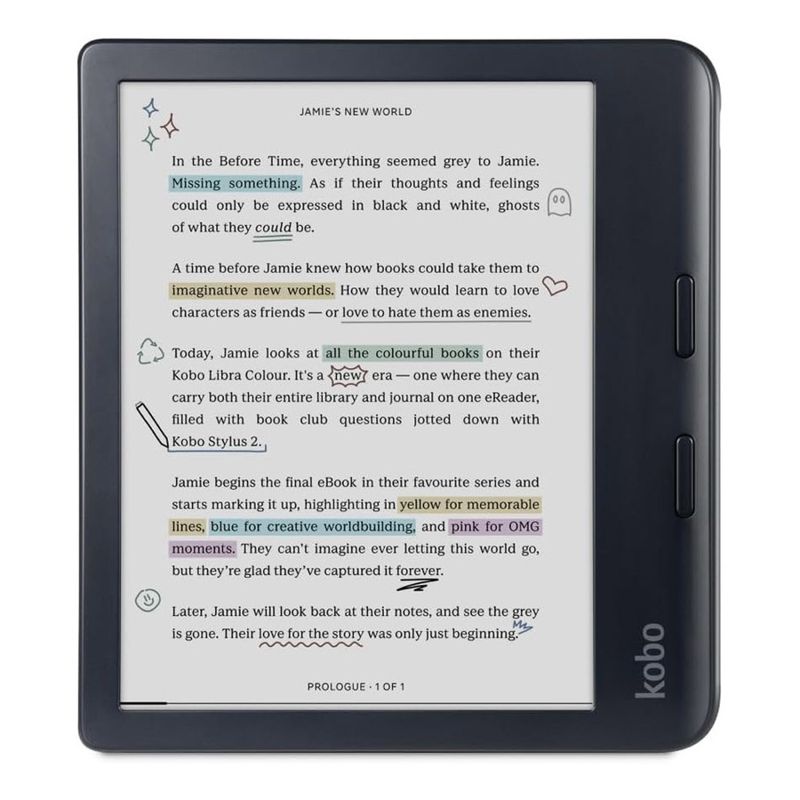 Kobo Libra Colour eReader (Black)
