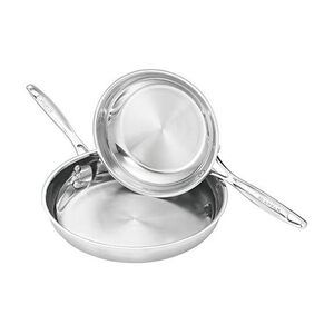 Scanpan Impact 2-Piece Stainless Steel Fry Pan Set
