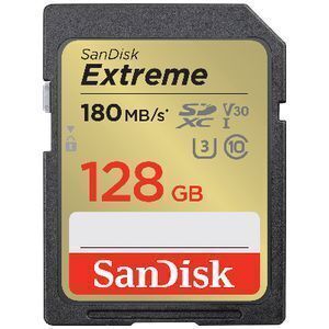 SanDisk 128GB Extreme SDXC Memory Card