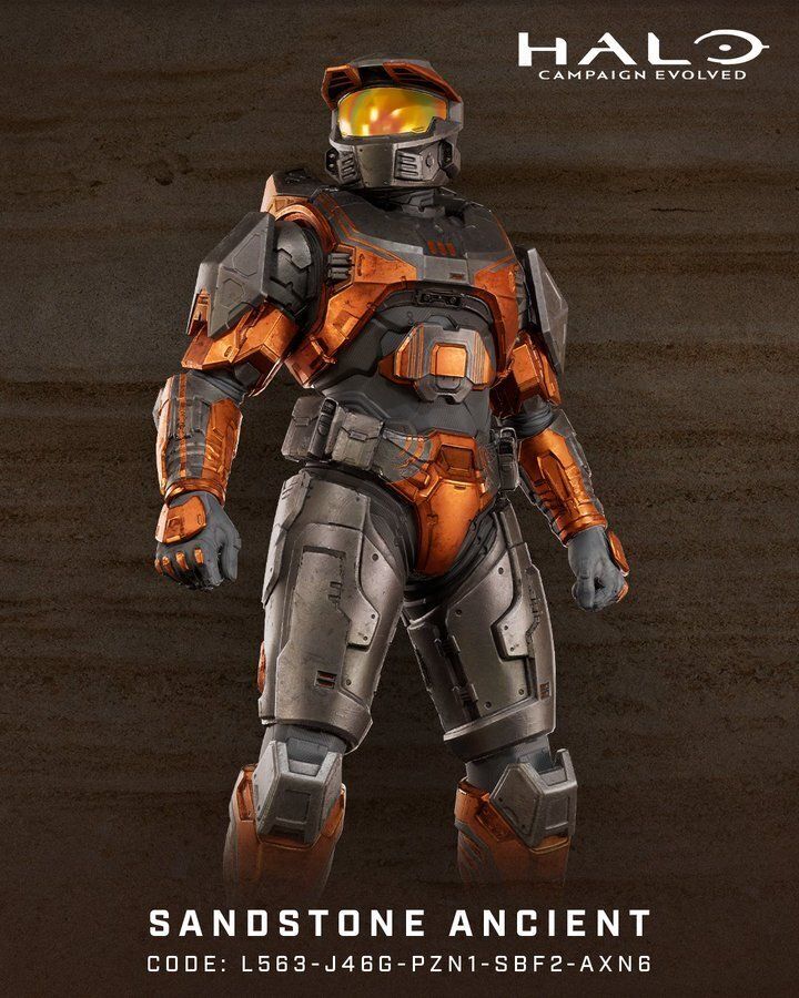 Halo: Campaign Evolved - Free Sandstone Ancient Armor Skin