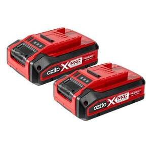 Ozito PXC 18V 4.0Ah Compact Battery Twin Pack
