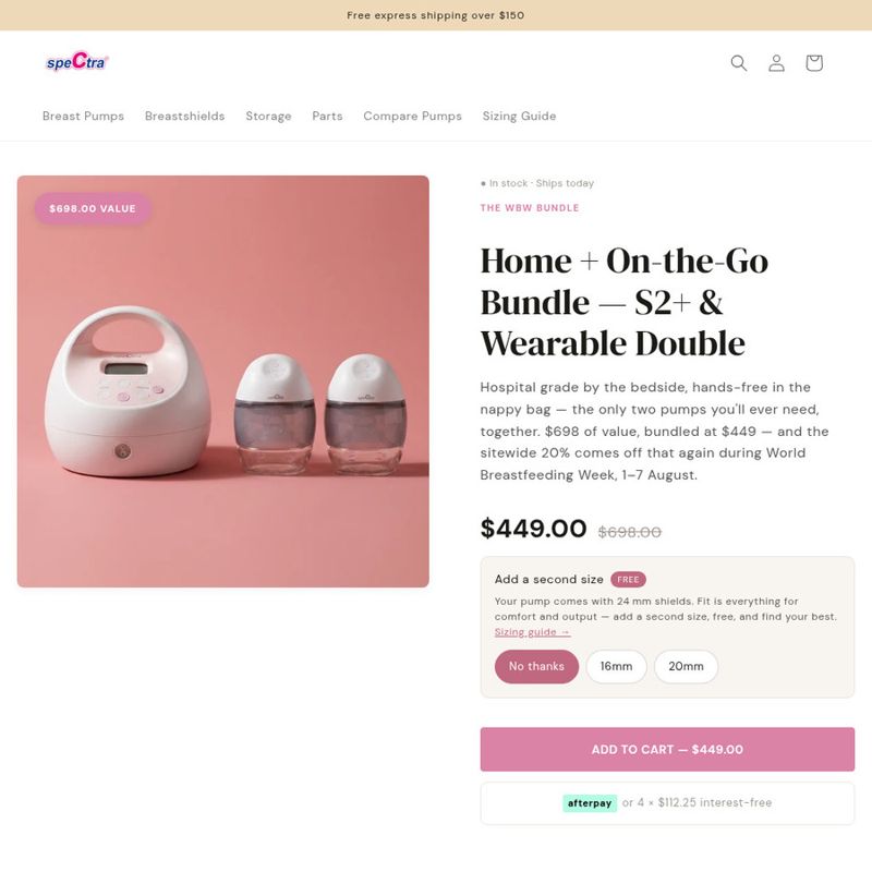 Home + On-the-Go Bundle — S2+ & Wearable Double