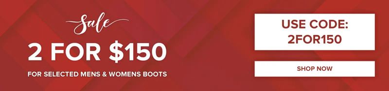 Brand House Direct: 2 Pairs of Boots (Selected Styles)