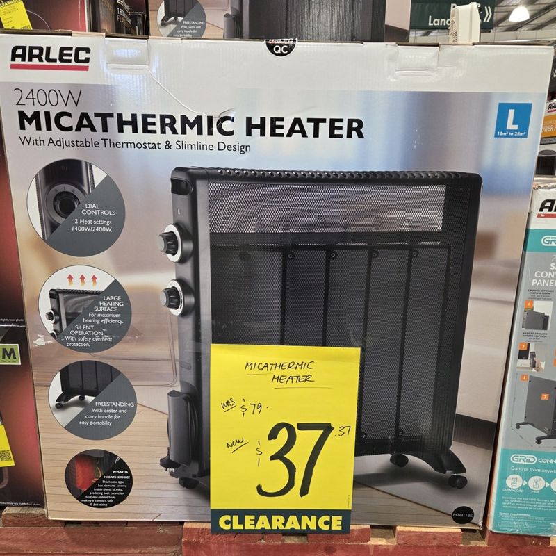 Arlec 2400W Micathermic Heater