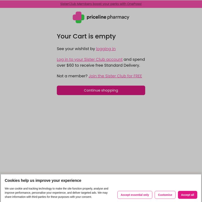 Priceline: Reward for Australia Post Parcel Locker Delivery