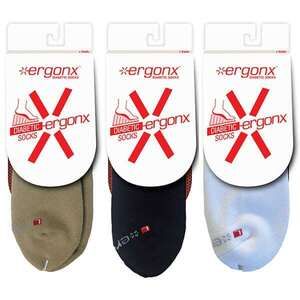 Ergonx Diabetic Work Socks 6-Pack