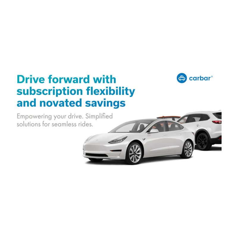 Upfront Fee - Carbar FY Drive Car Subscriptions