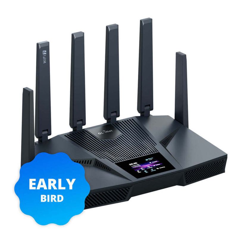 GL.inet Flint 4 Wi-Fi 7 Router – Early-bird