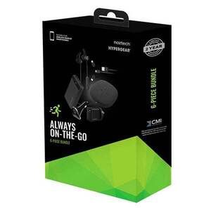 Naztech Hypergear 6-Piece Mobile Bundle Kit Free Shipping