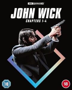 John Wick 1-4 Box Set 4K UHD + Blu-Ray