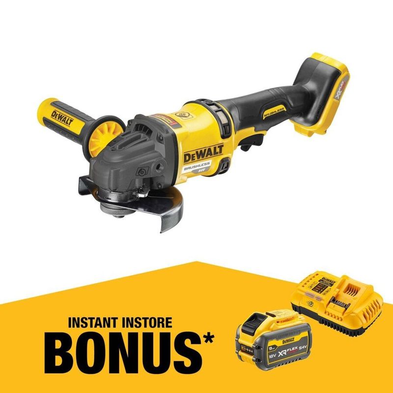 DeWalt 54V FlexVolt Angle Grinder Bundle