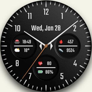 DADAM118 Analog Watch Face
