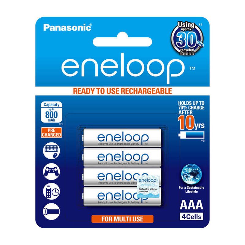 Panasonic Eneloop AAA 4 Pack