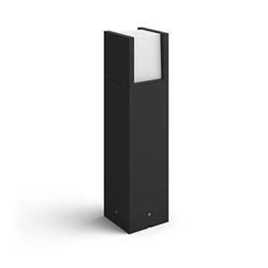 Philips Hue White LED Fuzo Black Pedestal