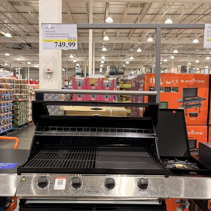 Beefeater 4-Burner BBQ 1200 Series Black Enamel