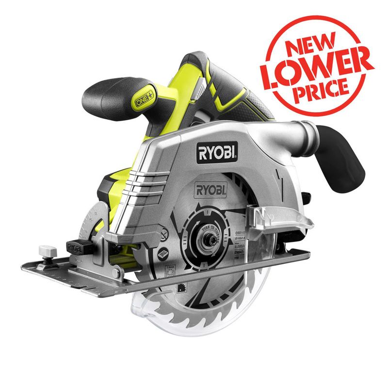 Ryobi 18V ONE+ 165mm Circular Saw Skin