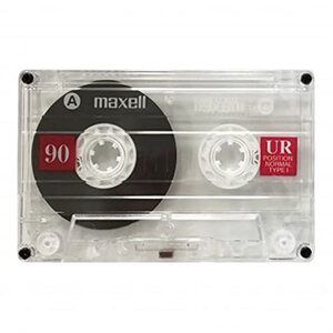 Maxell UR-90 90-Minute Cassette Tapes 5-Pack