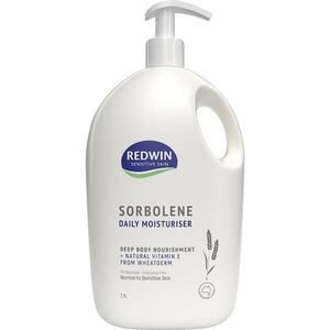 Redwin Sorbolene Daily Moisturiser Vitamin E 1.1L Half Price